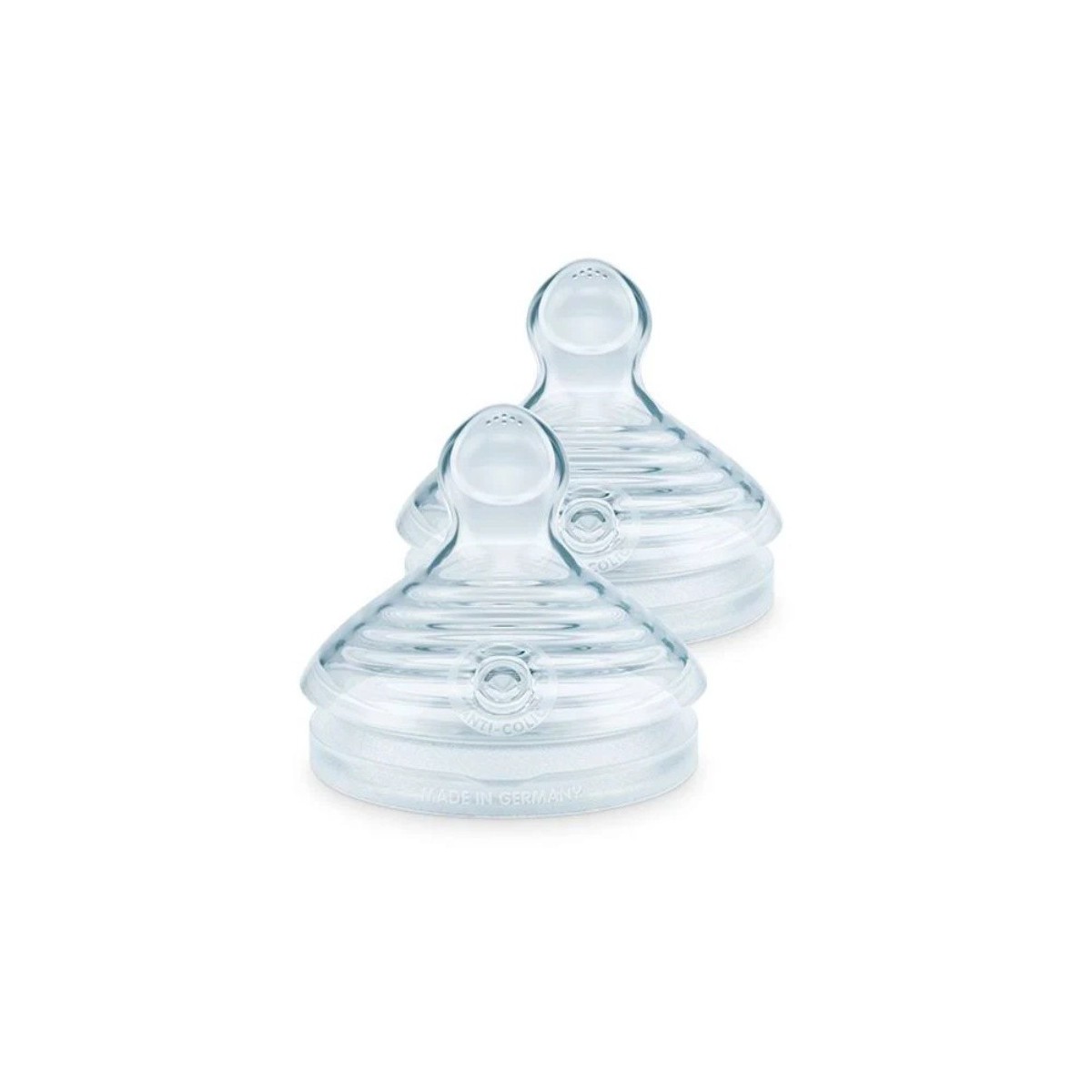 nuk tetina silicona anticolico nature sense 2 m