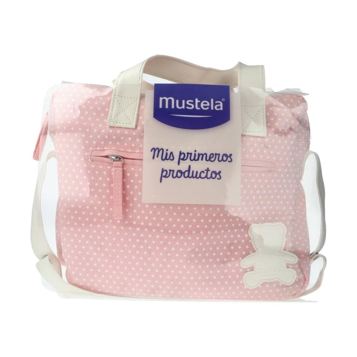 mustela bolsa mis primeros productos rosa