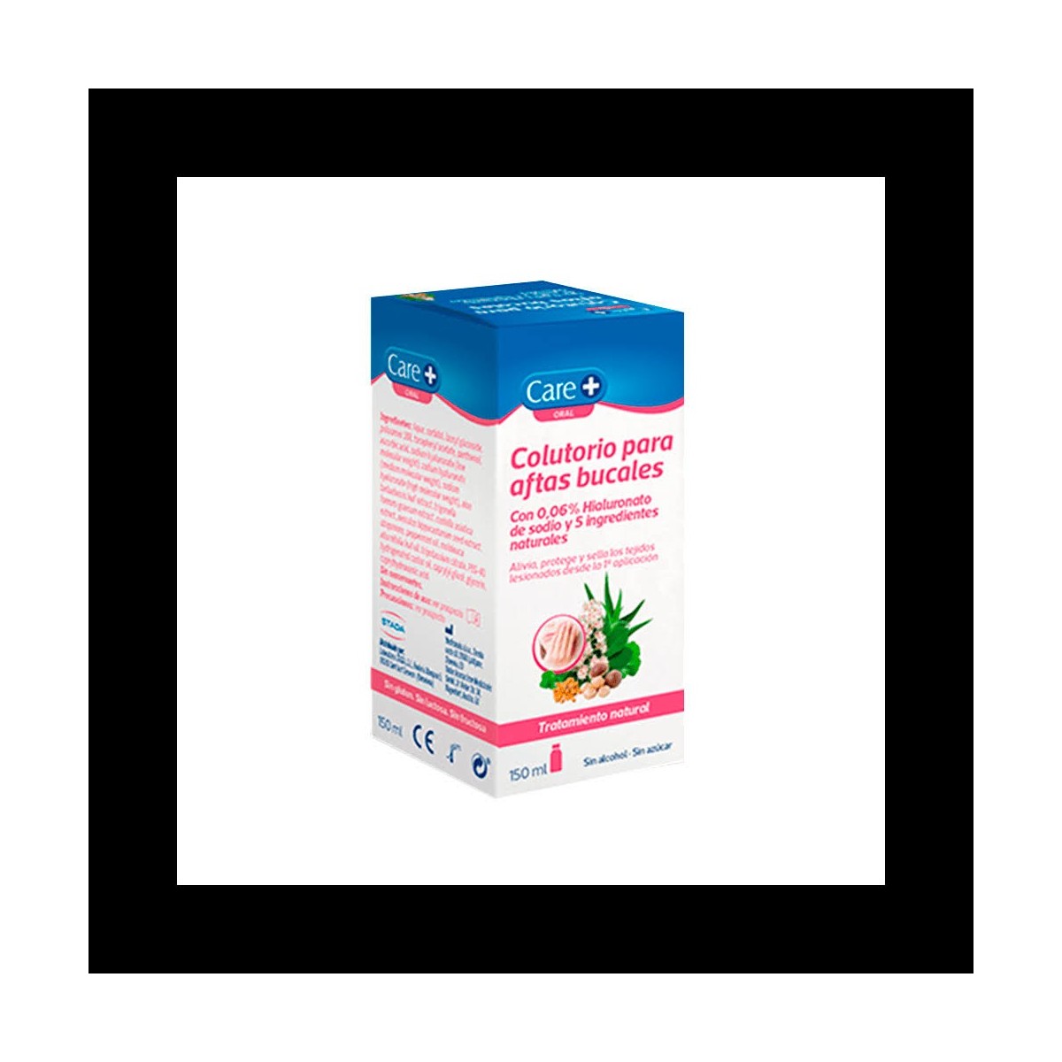 care colutorio para aftas bucales 150ml