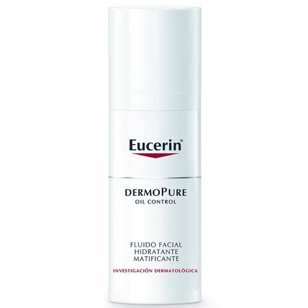 dermopure oil control fluido facial hidratante matificante 50 ml eucerin