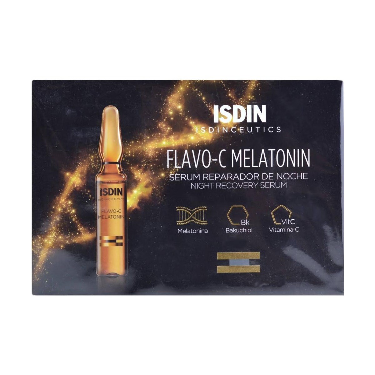 isdinceutics flavo c melatonin 10 ampollas