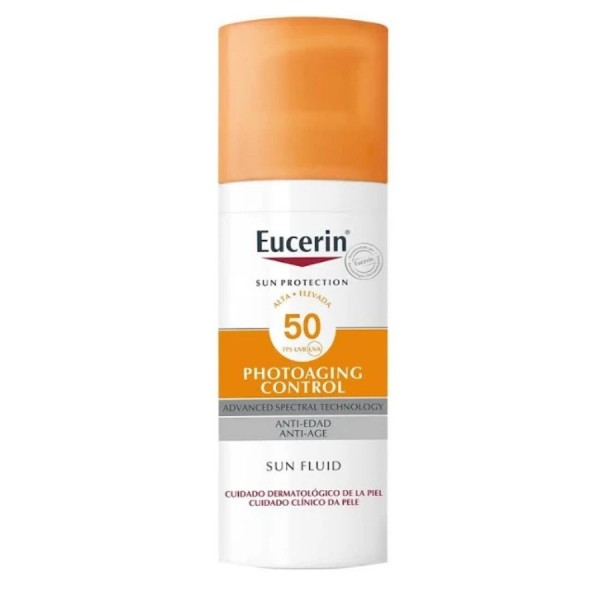 eucerin sun fluid anti age 50 ml spf50