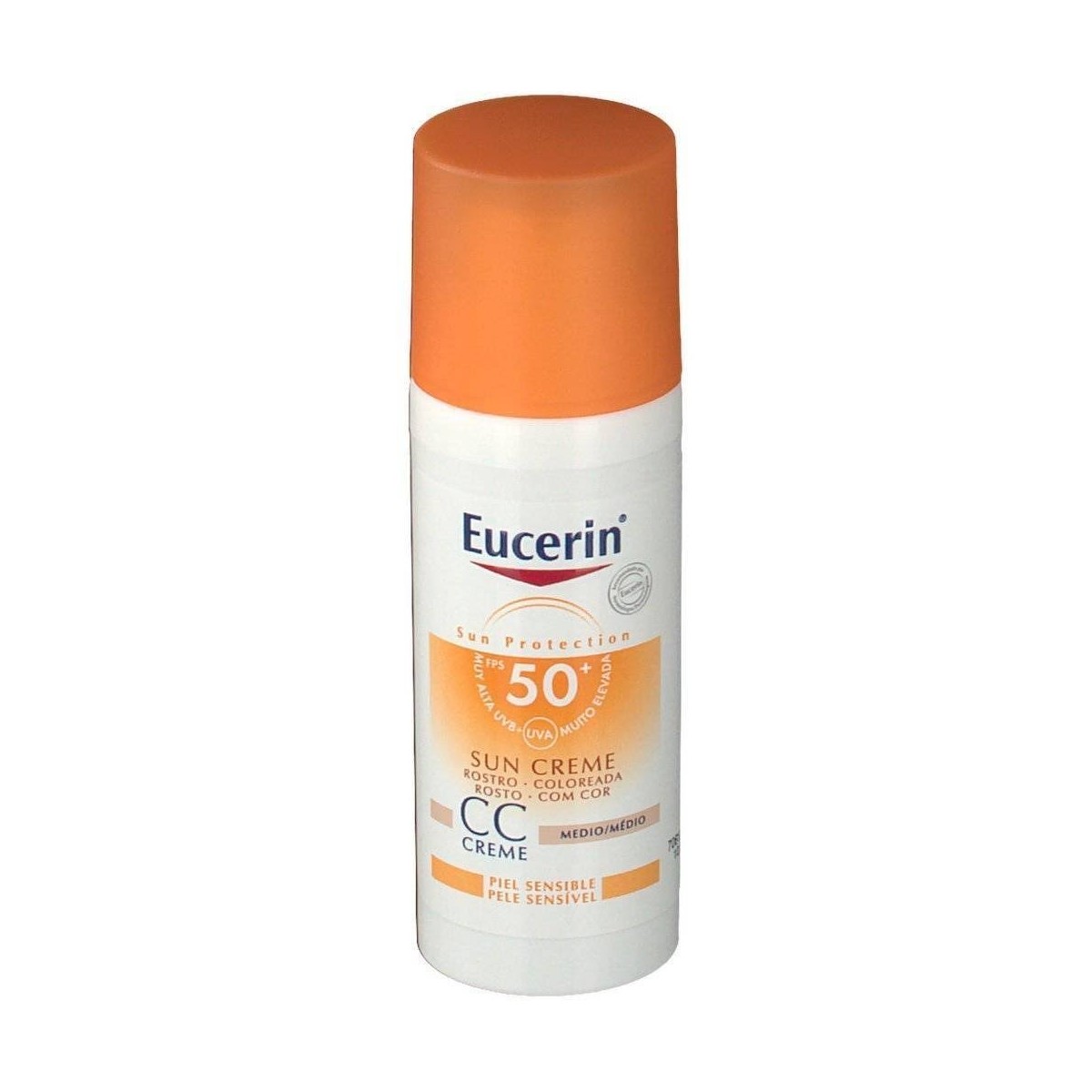 eucerin sun creme cc spf50 crema 50ml