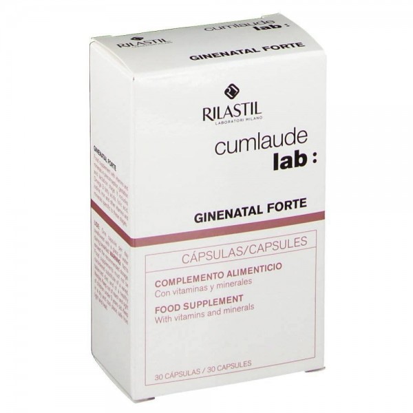 ginenatal forte 30 capsulas cumlaude