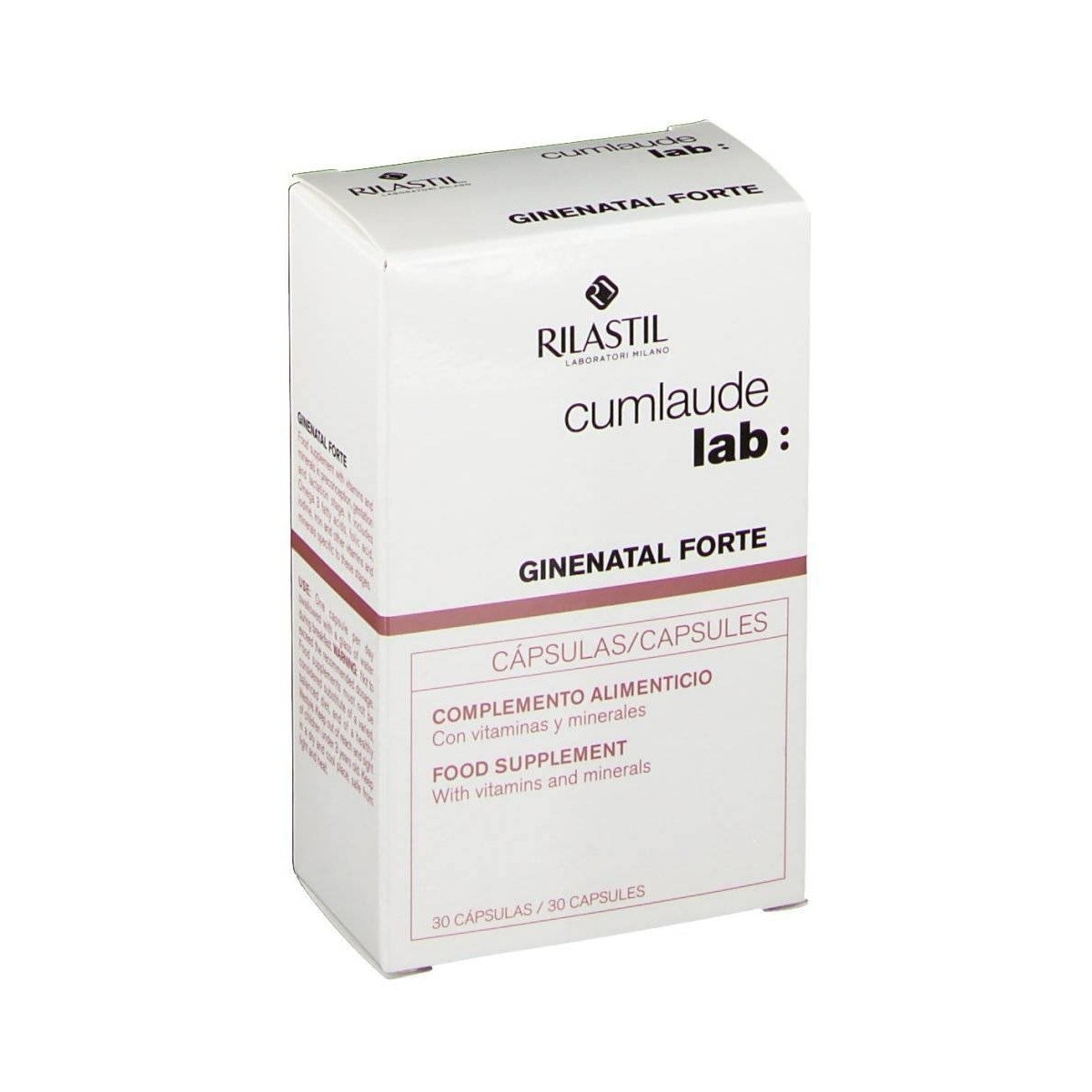 ginenatal forte 30 capsulas cumlaude