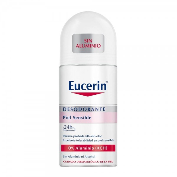 eucerin desodorante 0 aluminio roll on 50 ml