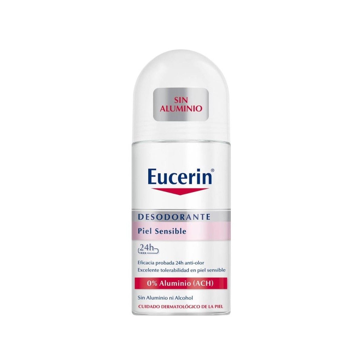 eucerin desodorante 0 aluminio roll on 50 ml
