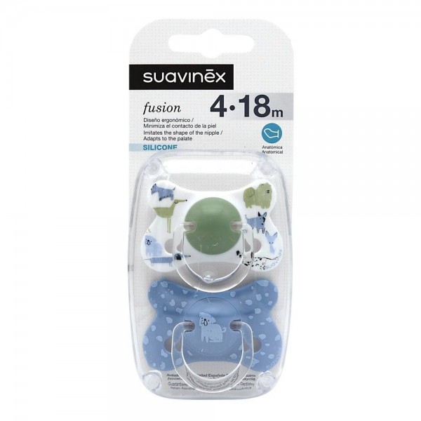 suavinex chupete fusion anatomico 4 18 meses