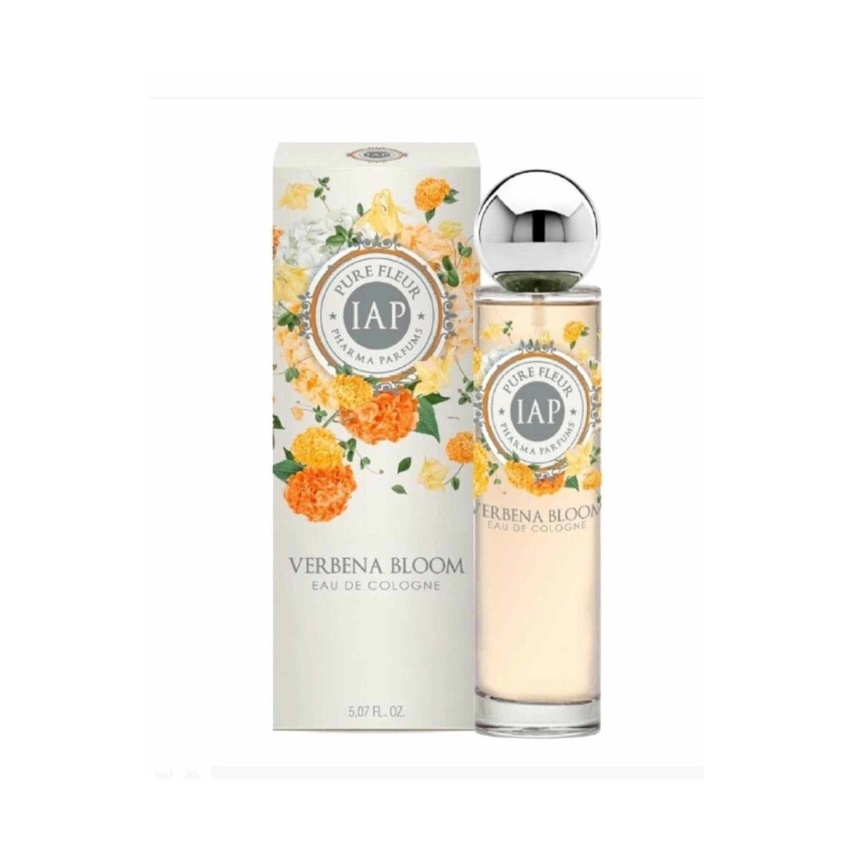 iap pharma agua de colonia pure fleur verbena bloom 150ml