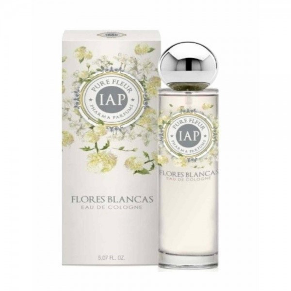 iap pharma agua de colonia pure fleur flores blancas 150ml