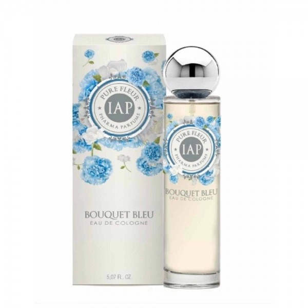 iap pharma pure fleur eau de cologne bouquet bleu 150 ml