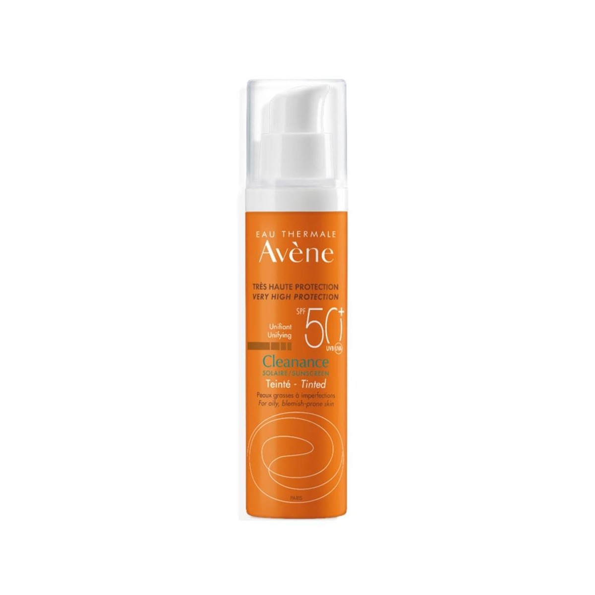 avene cleanance solar spf50 color 50ml