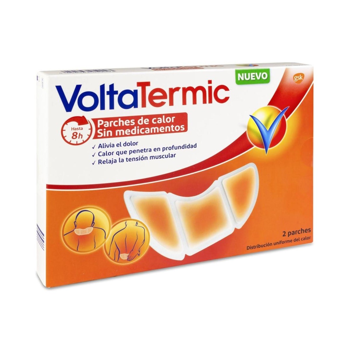 voltatermic 2 parches de calor