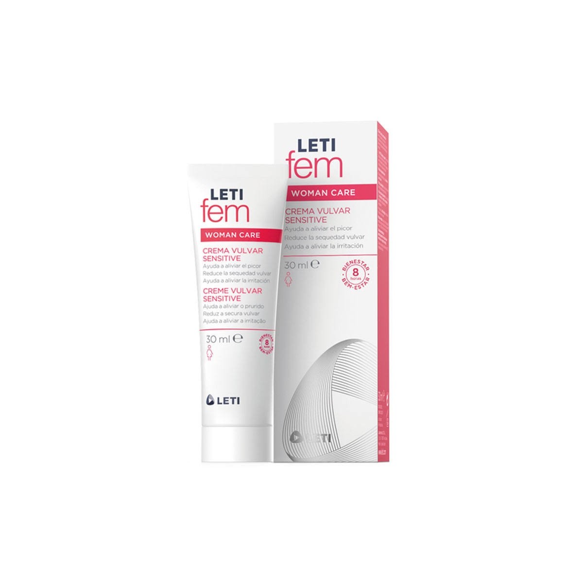 crema vulvar sensitive letifem 30ml