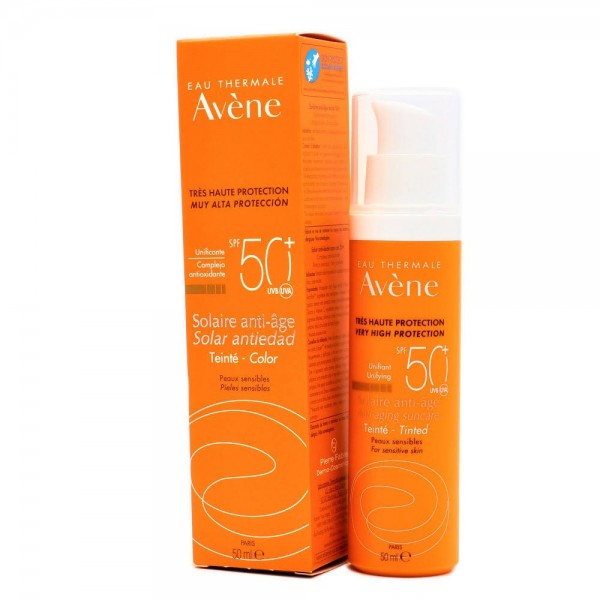 avene solar antiedad color spf50 50 ml