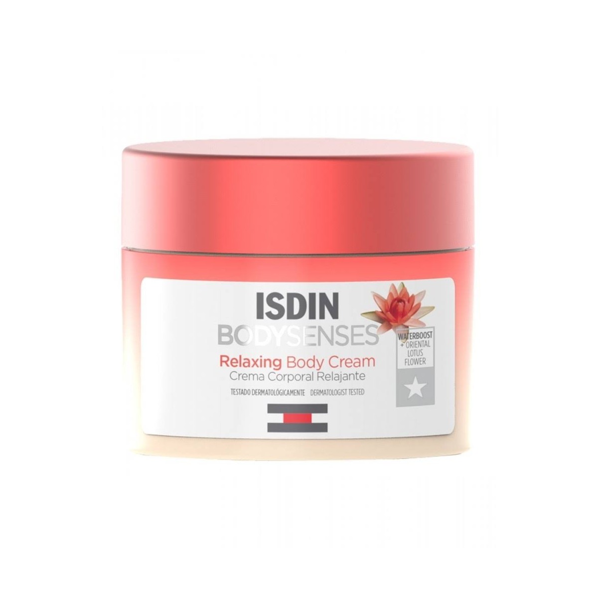 isdin bodysenses crema corporal relajante flor de loto 250 ml