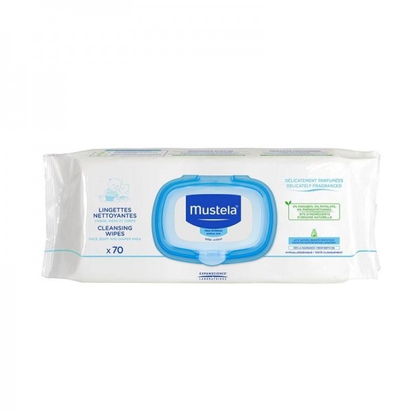 mustela toallitas x70uni