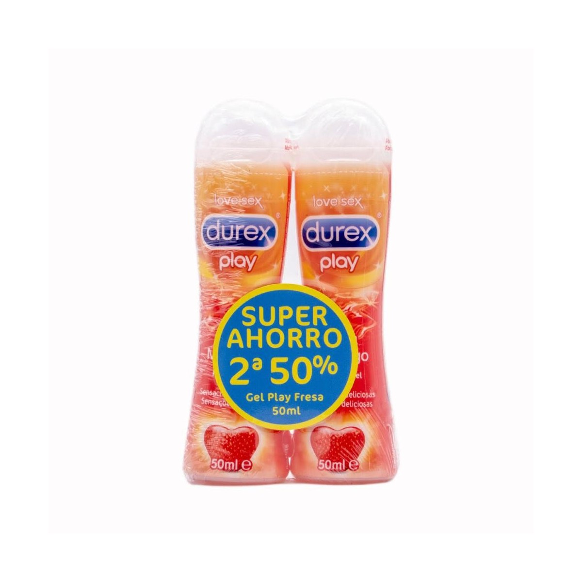 durex play fresa gel lubricante 50ml