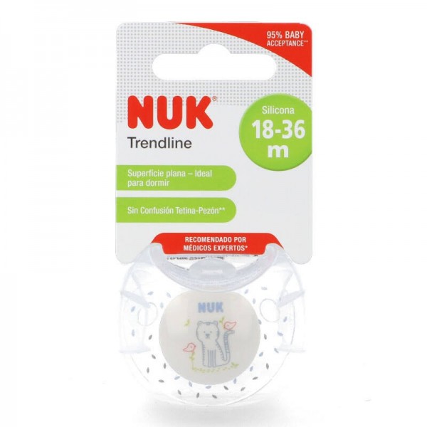 chupete silicona nuk col 2020 18 36 m 1 u