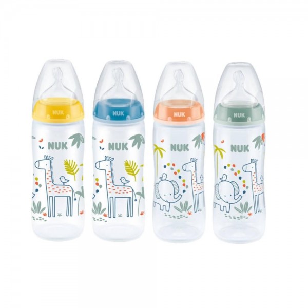 nuk biberon fc jungle 6 18 xl silicona 360 ml