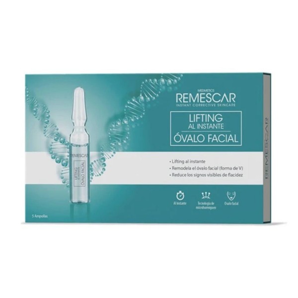 remescar lifting al instante ovalo facial 5 ampollas