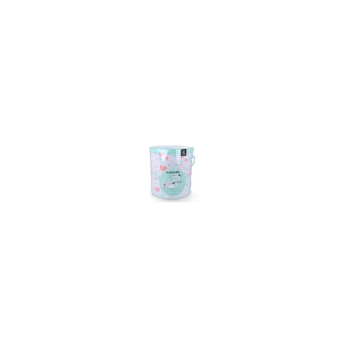 suavinex cubo metal bebe mint rosa