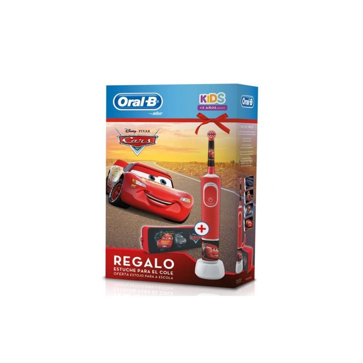 cepillo dental oral b stages cars estuche