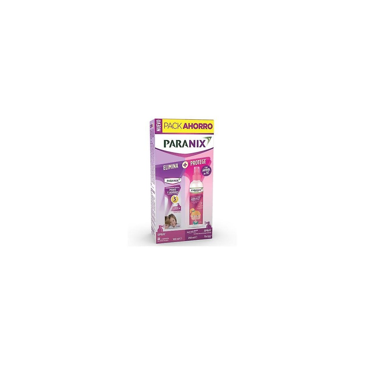 paranix pack spray 100 ml spray arbol de te 250 ml