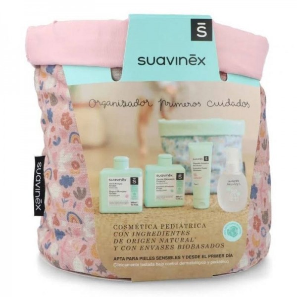 suavinex organizador primeros cuidados rosa