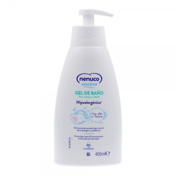 nenuco gel de bano sensitive 400 ml