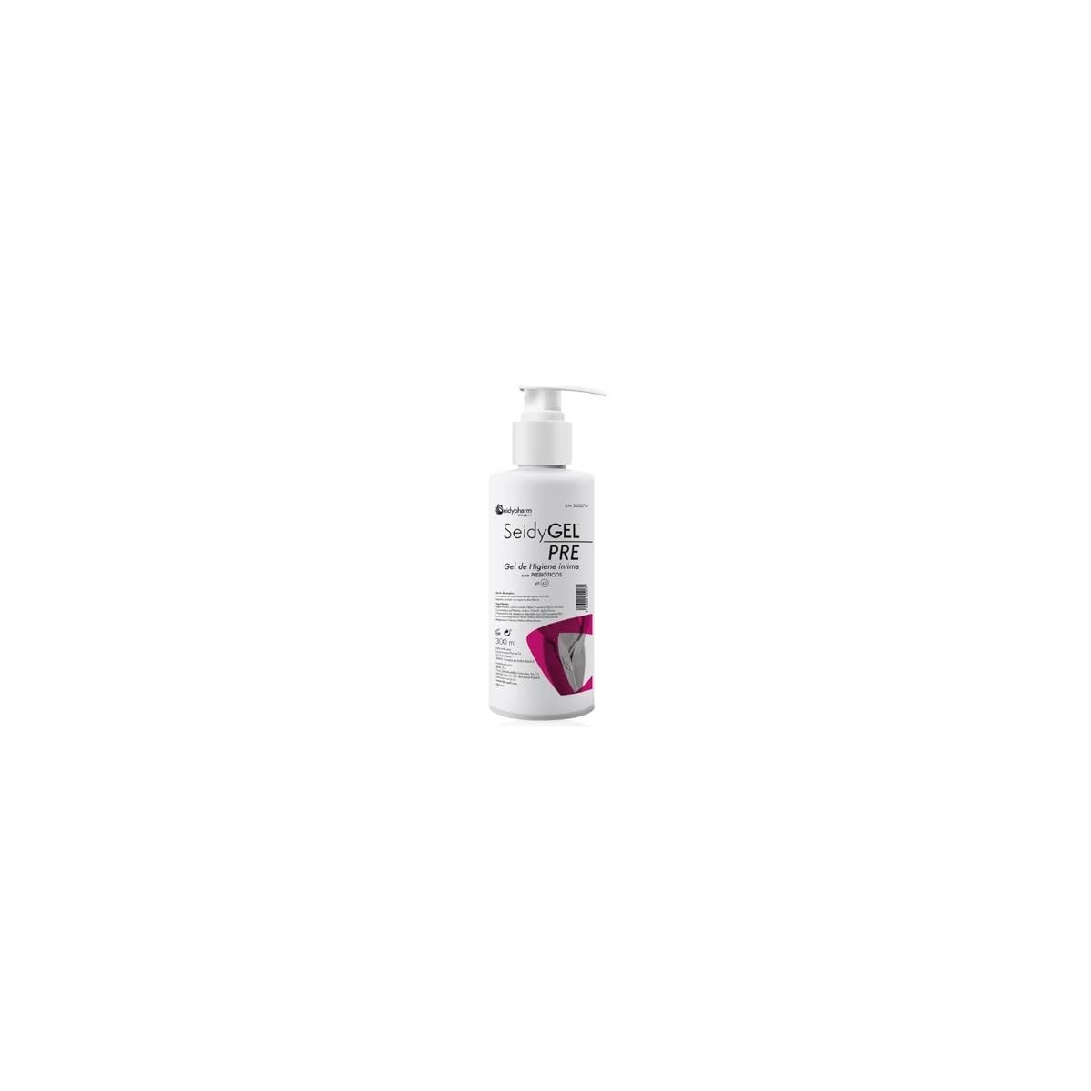 seidy gel pre gel de higiene intima con prebioticos 300ml