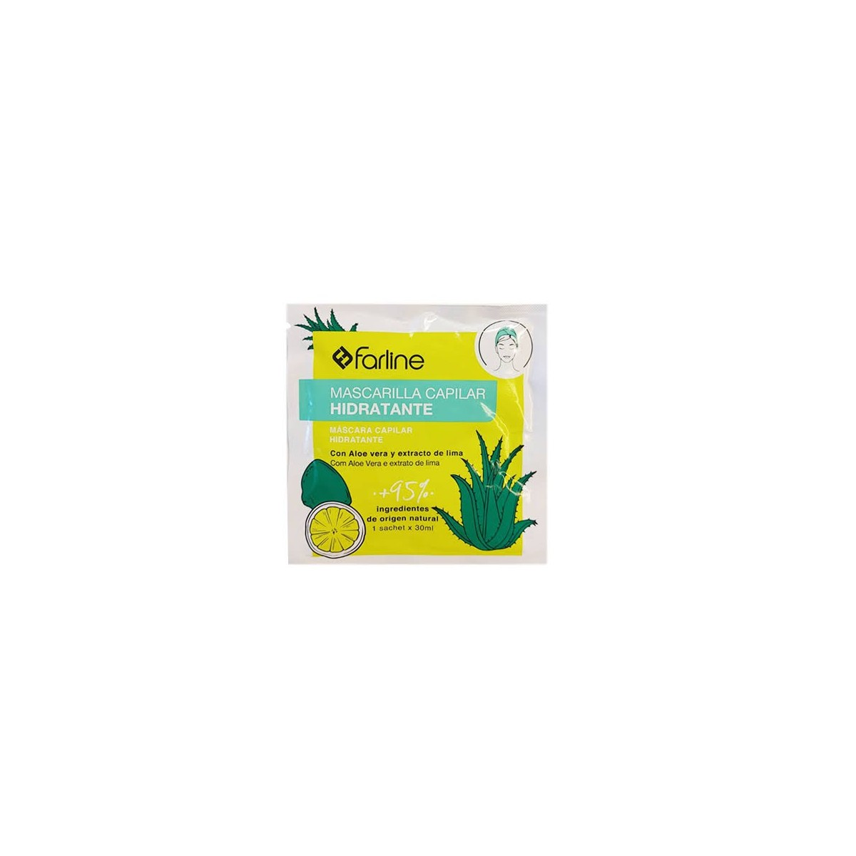 farline mascarilla capilar hidratante 30 ml