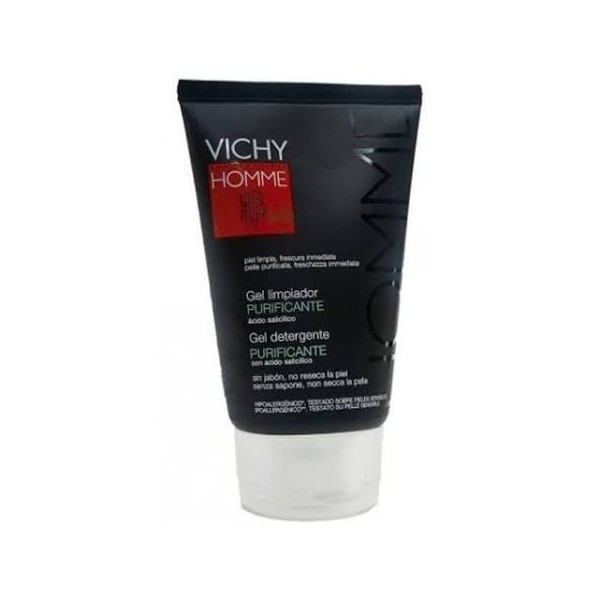 vichy homme gel limpiador purificante 125 ml
