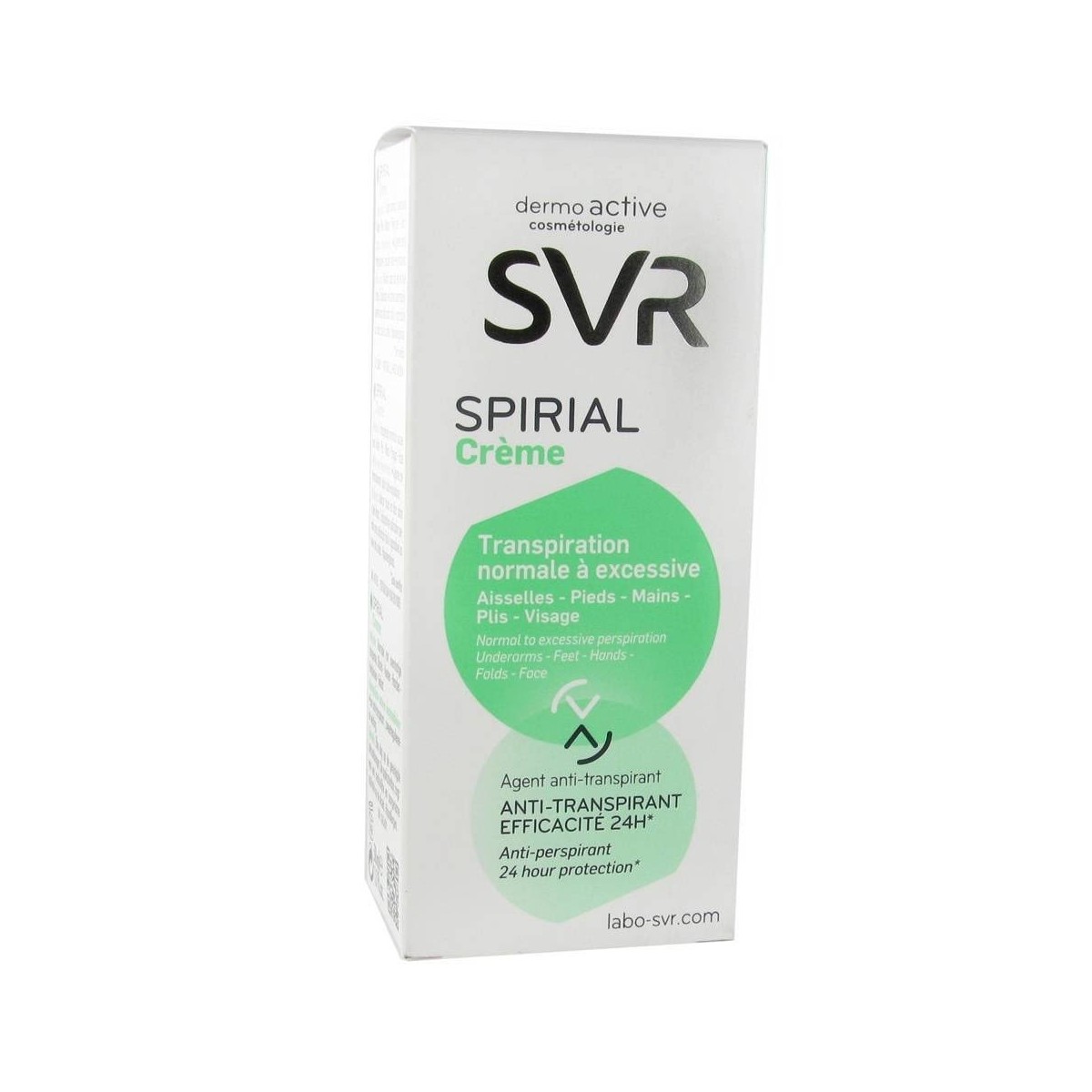 spirial crema antitranspirante svr laboratoires 50 ml