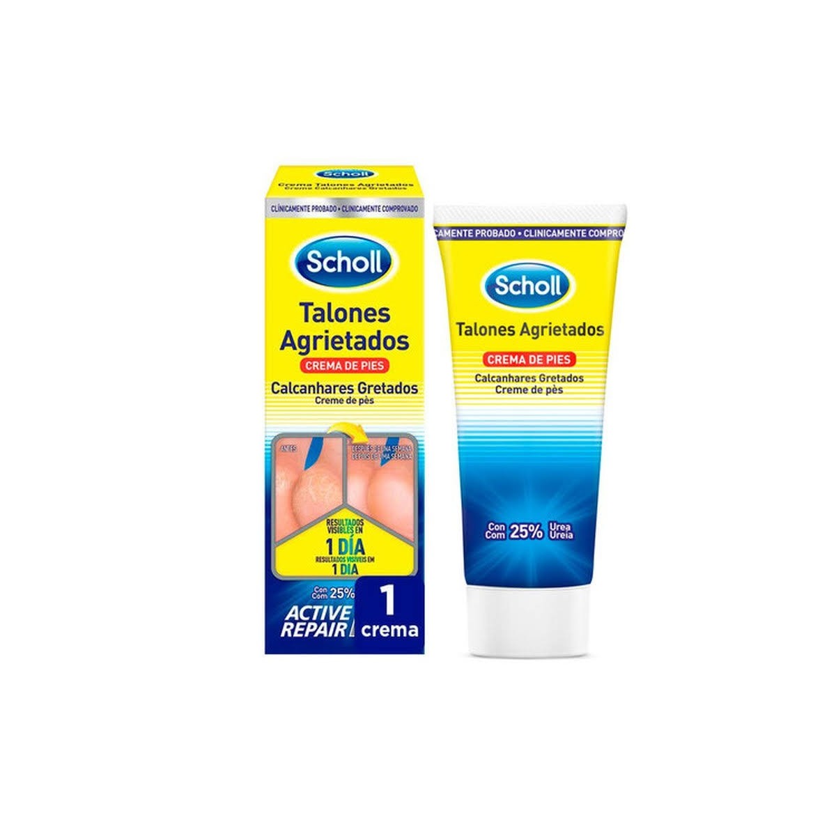 scholl crema talones agrietados 60 ml
