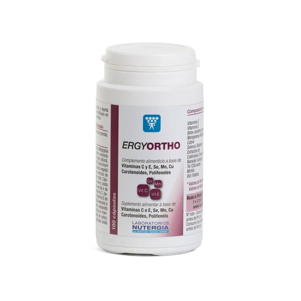 nutergia ergyortho 100 capsulas