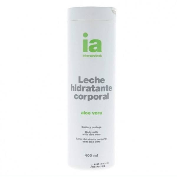 interapothek leche hidratante corporal aloe vera 400 ml