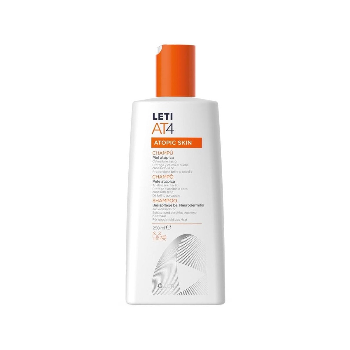 leti at4 champu 250 ml