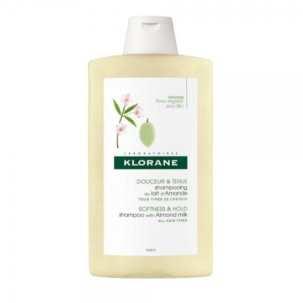 klorane champu leche de almendras 400 ml