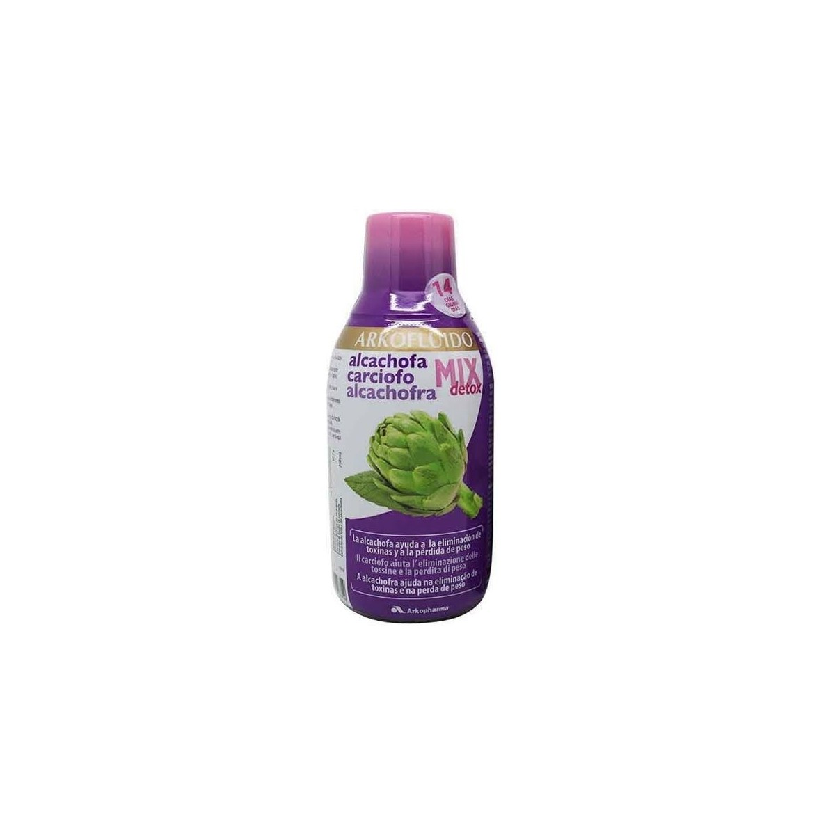 arkofluido alcachofa mix detox 280 ml