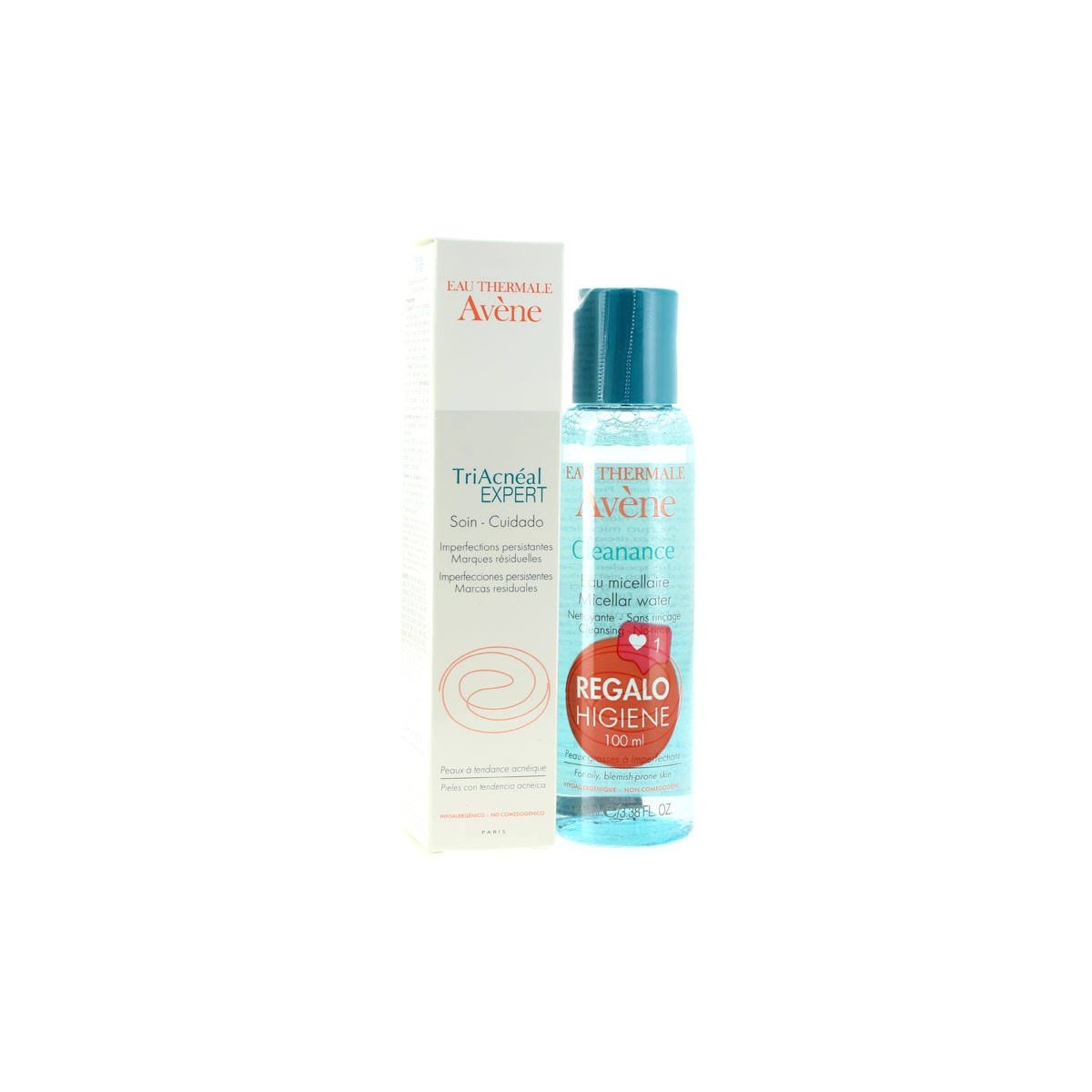 avene triacneal expert 30ml cleanance agua micelar 100ml