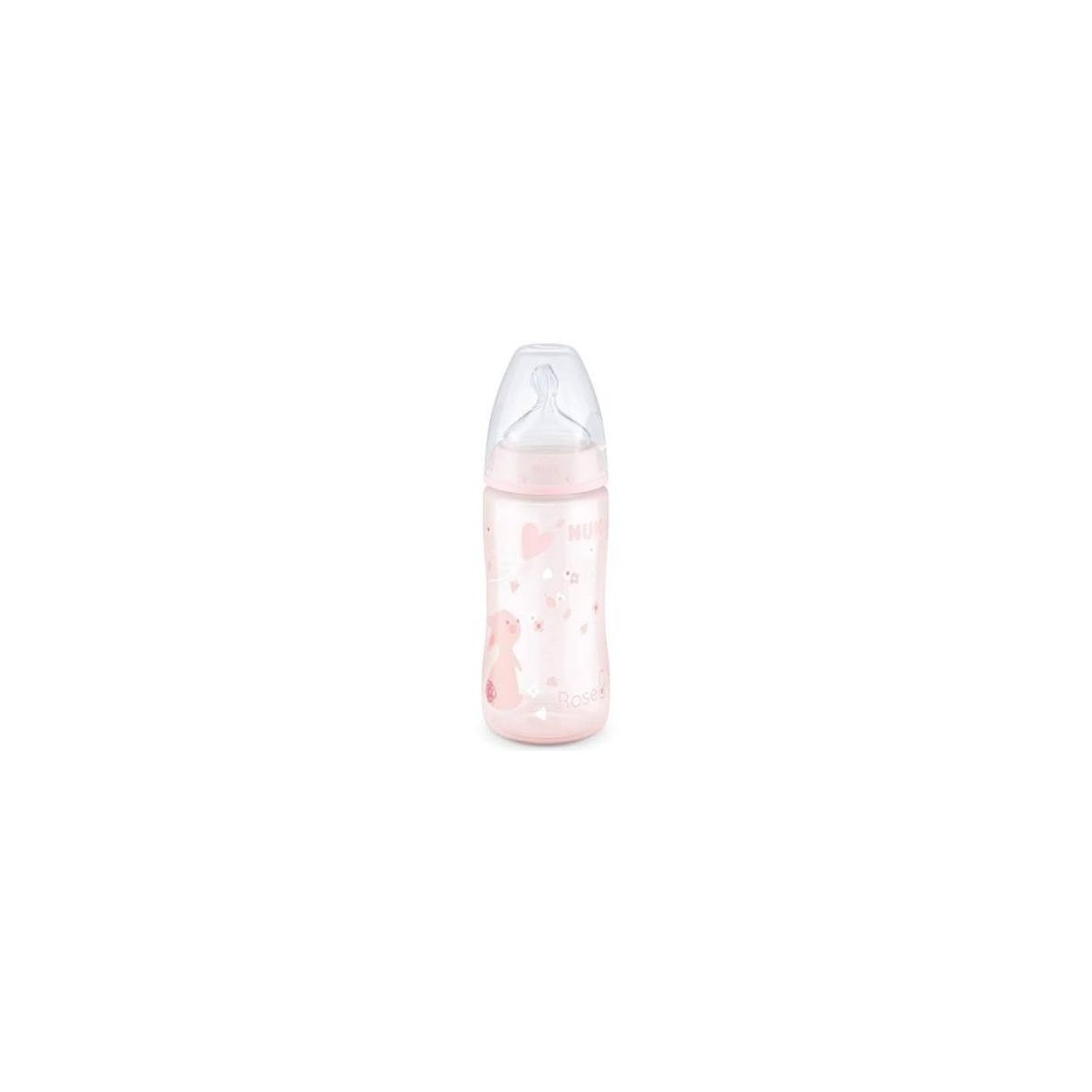 nuk biberon silicona talla 1 con tetina mediana