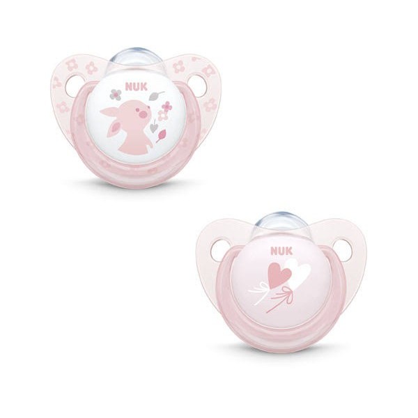 nuk chupete silicona rose rosa 0 6m t1 2u