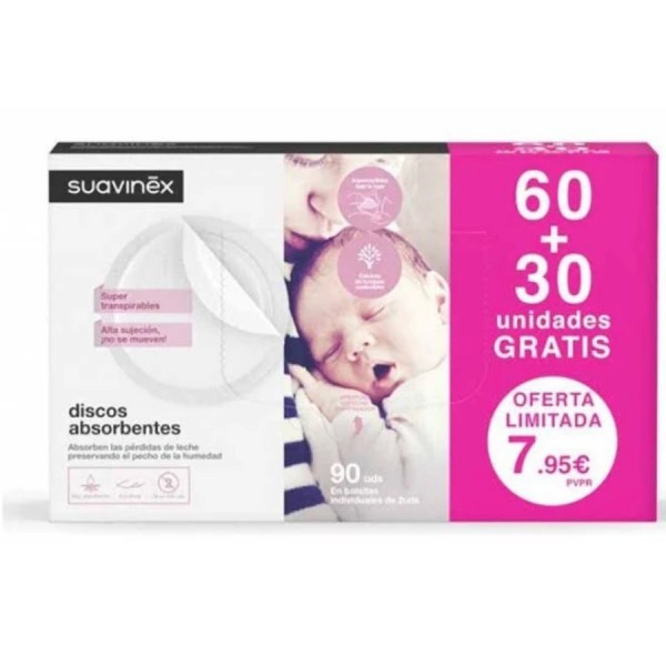 discos absorbentes suavinex