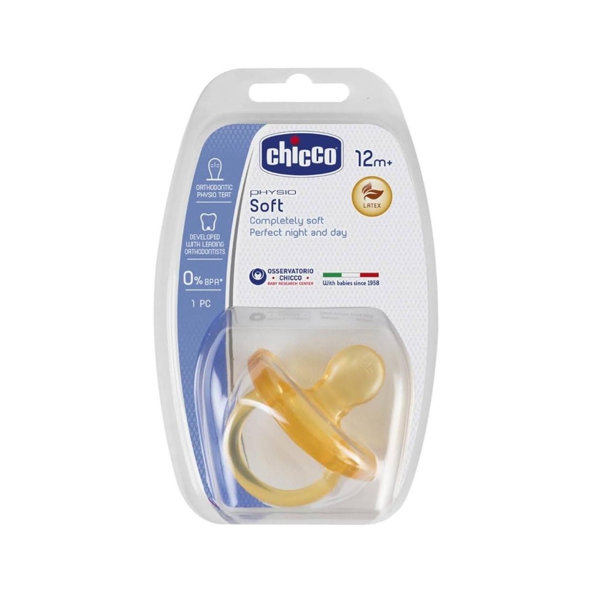 chupete physio soft latex chicco