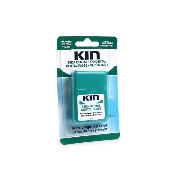 kin seda dental mentolada con cera