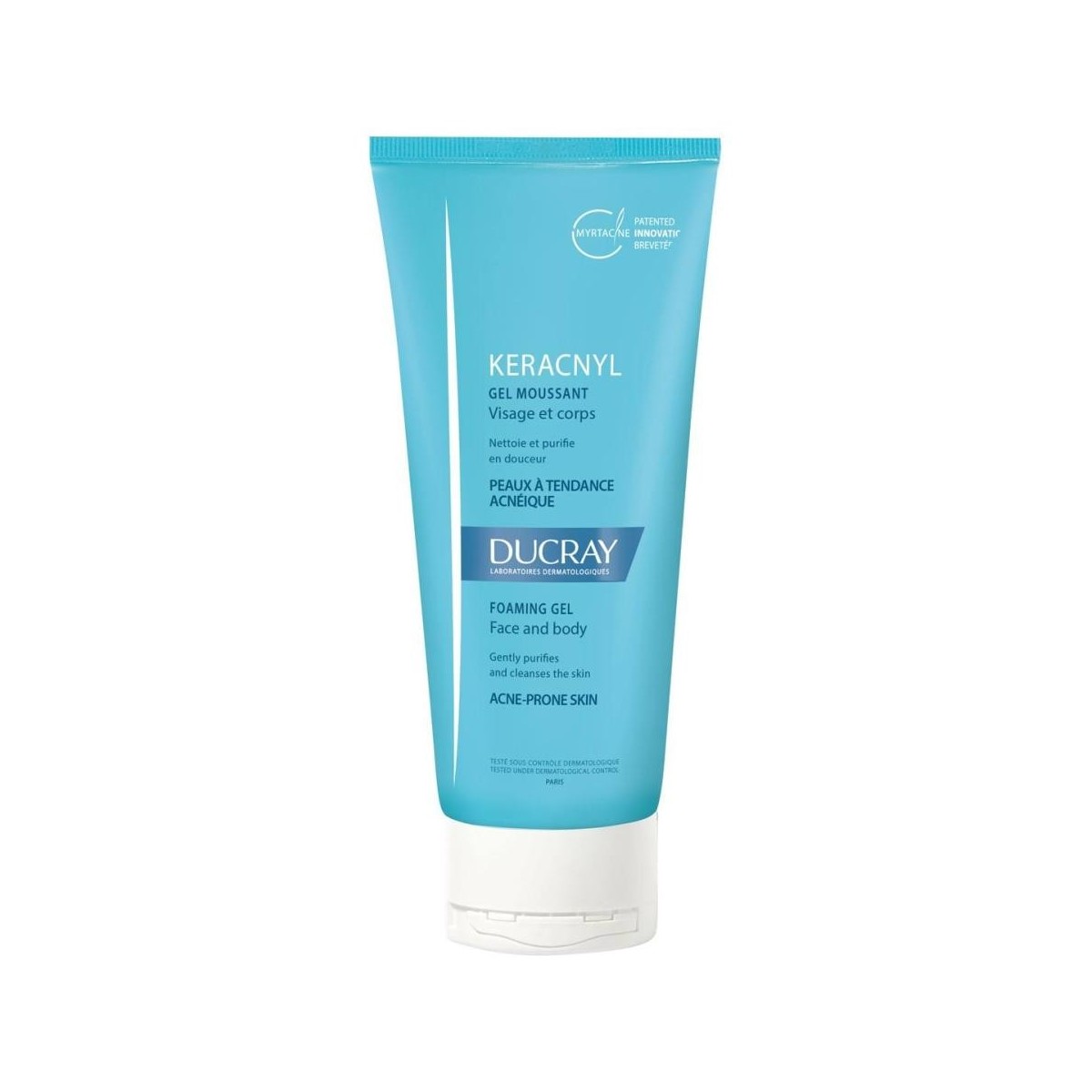 ducray keracnyl gel limpiador 200 ml