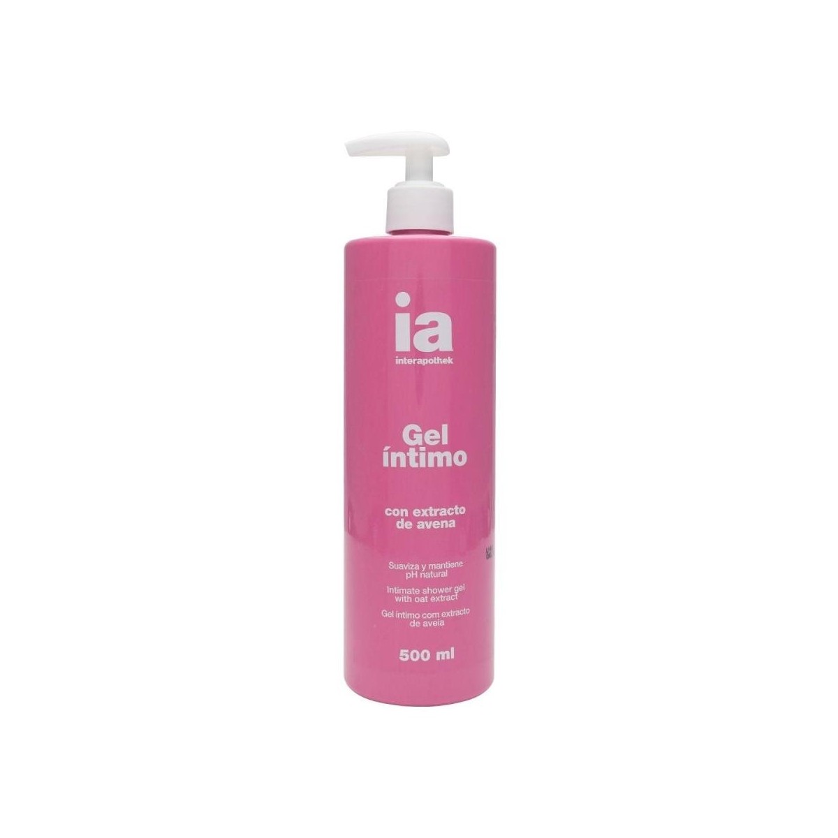 interapothek gel intimo con extracto de avena 500 ml