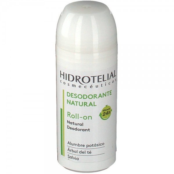 hidrotelial desodorante natural roll on 75 ml