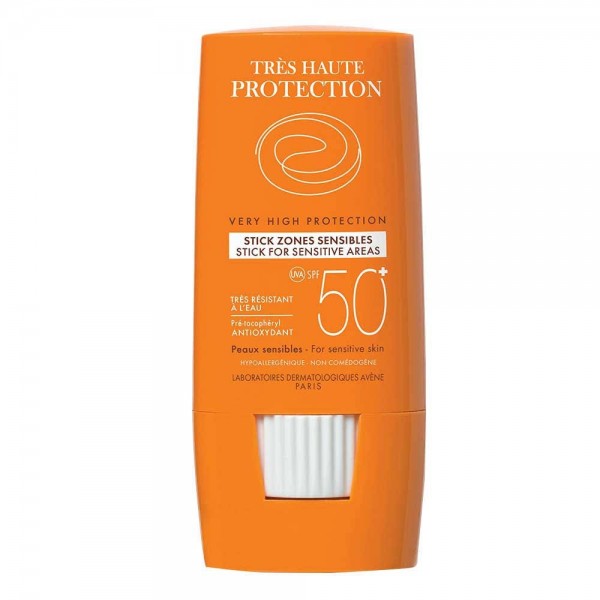 avene solar stick 50 zonas sensibles 8 g